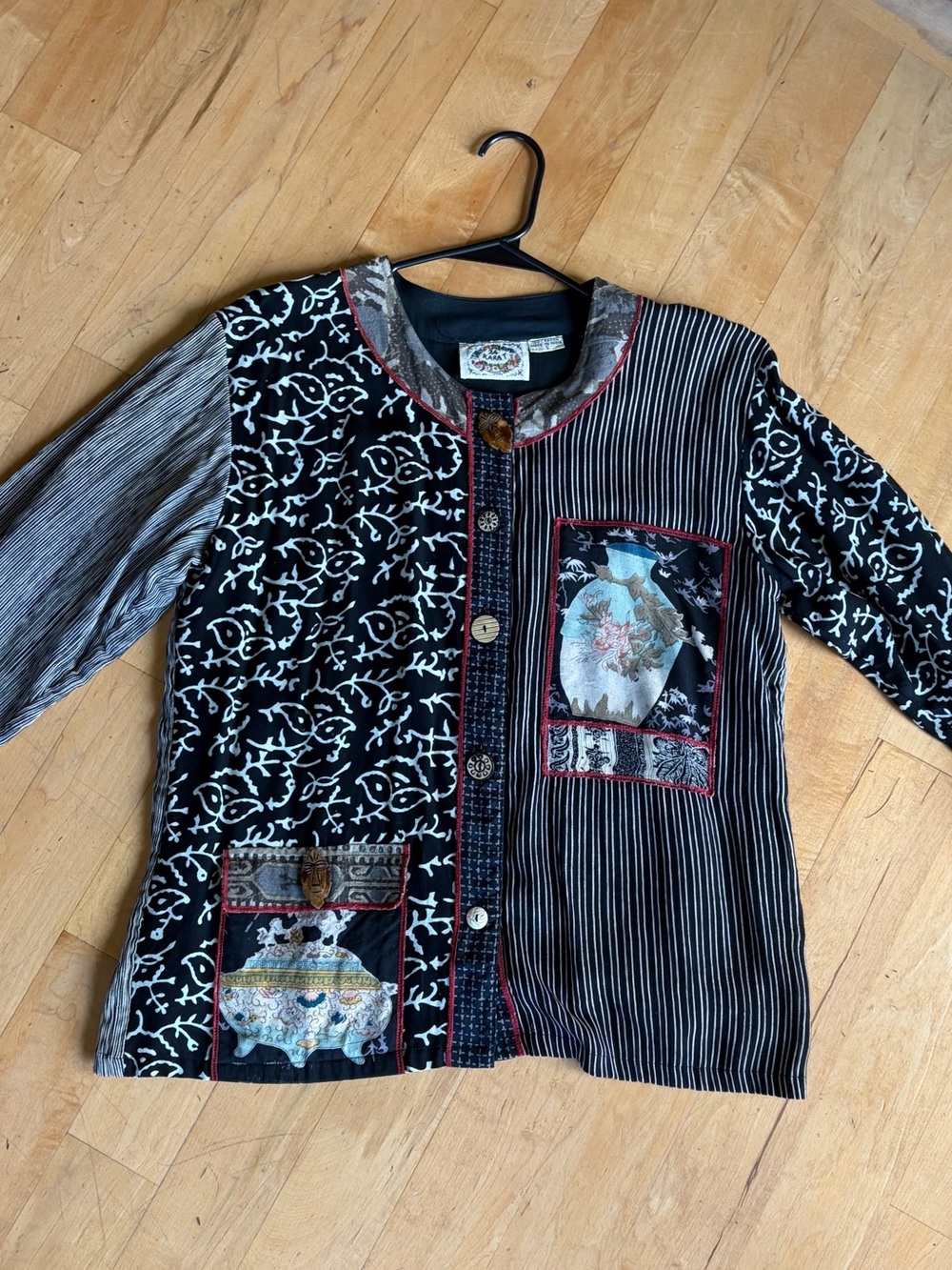 Vintage Boho Patchwork Eclectic Artistic Lightweight Unique Classy&Fun SzS
